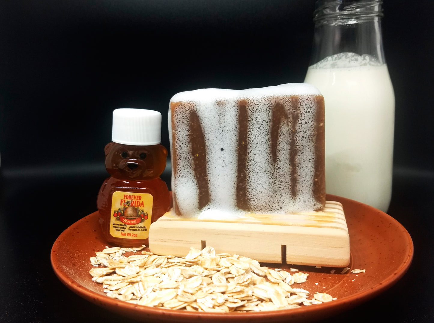 Honey and Oatmeal Goats Milk Soap