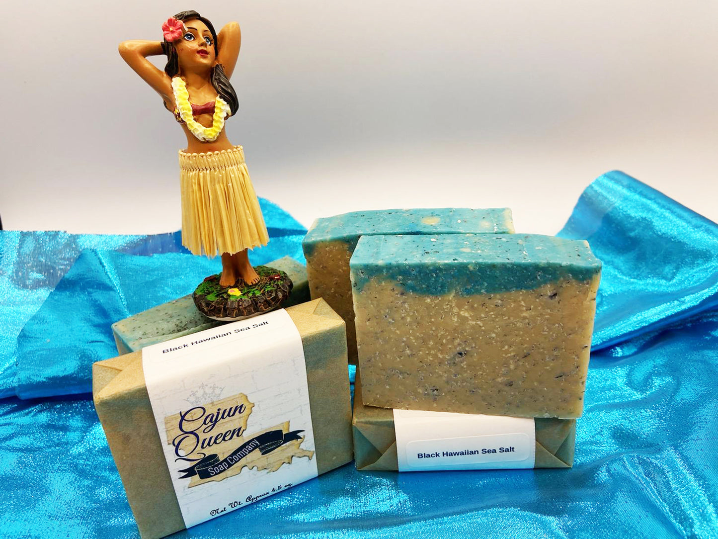 Black Hawaiian Sea Salt Goats Milk Soap